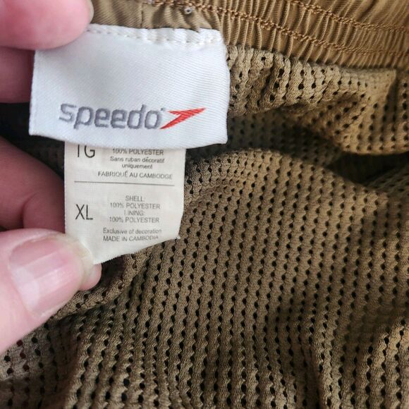 Speedo mens XL multicolor beach lined board surfing swim shorts trunks - Picture 8 of 8